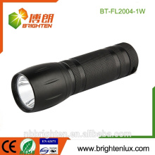 Alibaba Wholesale Alloy Aluminium Alloy 1 Watt OEM torche LED 3AAA batterie Mini Emergency lampe de poche puissante et puissante